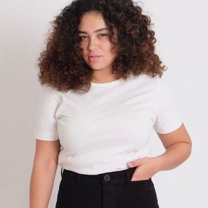 Jesse Kamm Sailor Tee in Natural
Off white natural cotton color